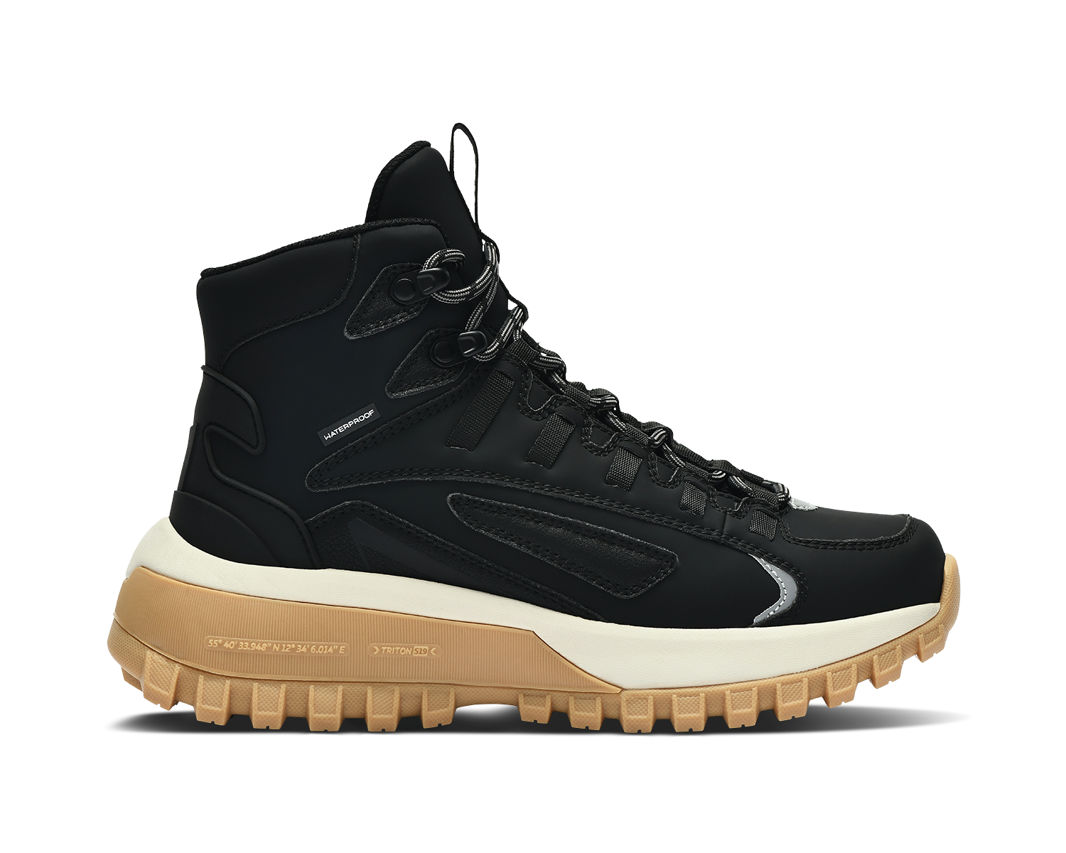 ARKK Essential Line Apaze Hightop | Black Gum Apaze Hightop